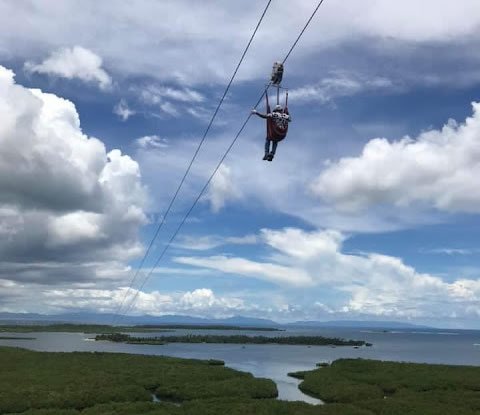 Siargao Aerial Surfboard Zipline